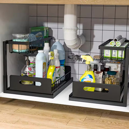 ShopDam™ Under-Sink Sliding Organizer